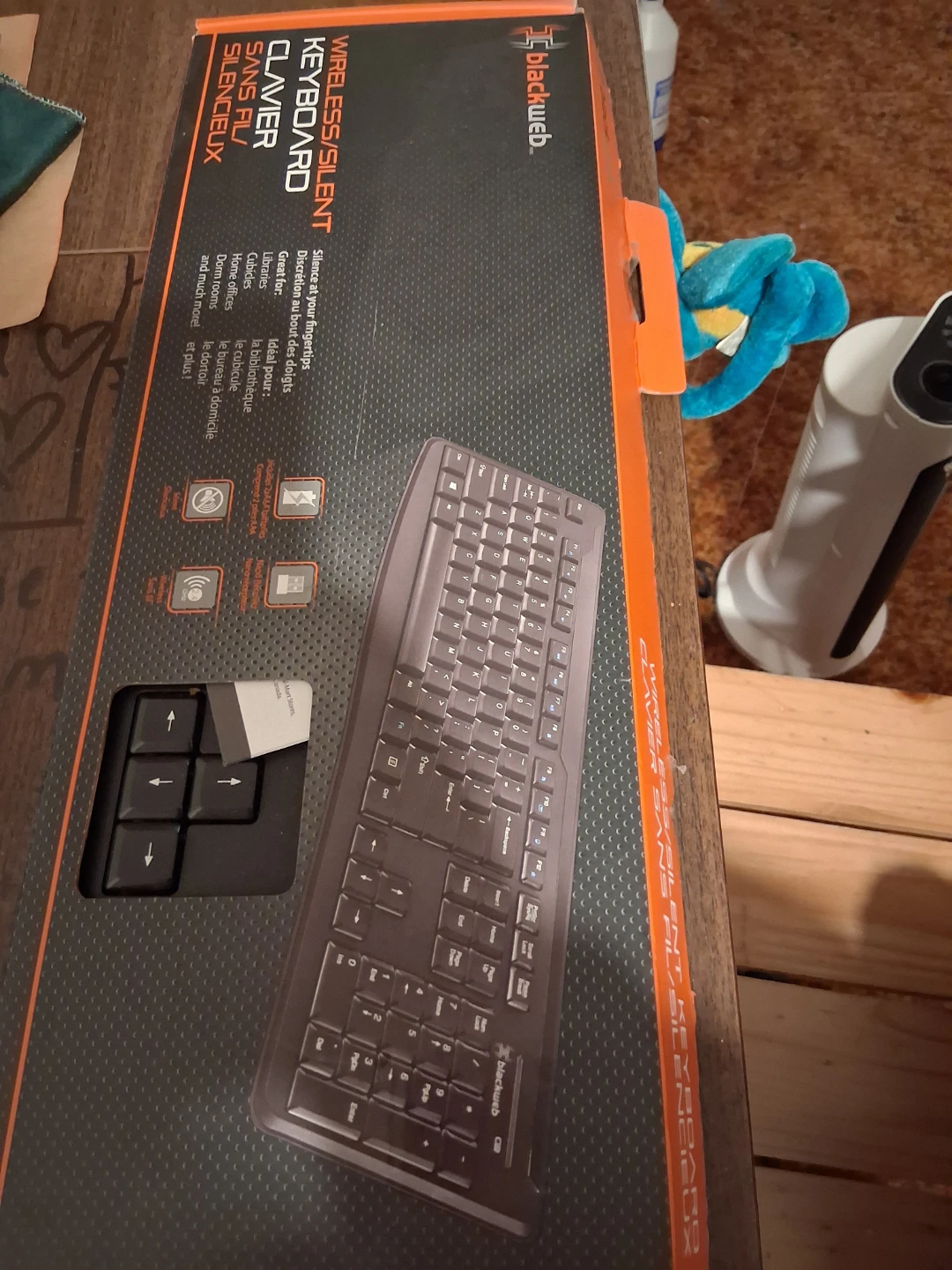 Blackweb Wireless Silent Keyboard