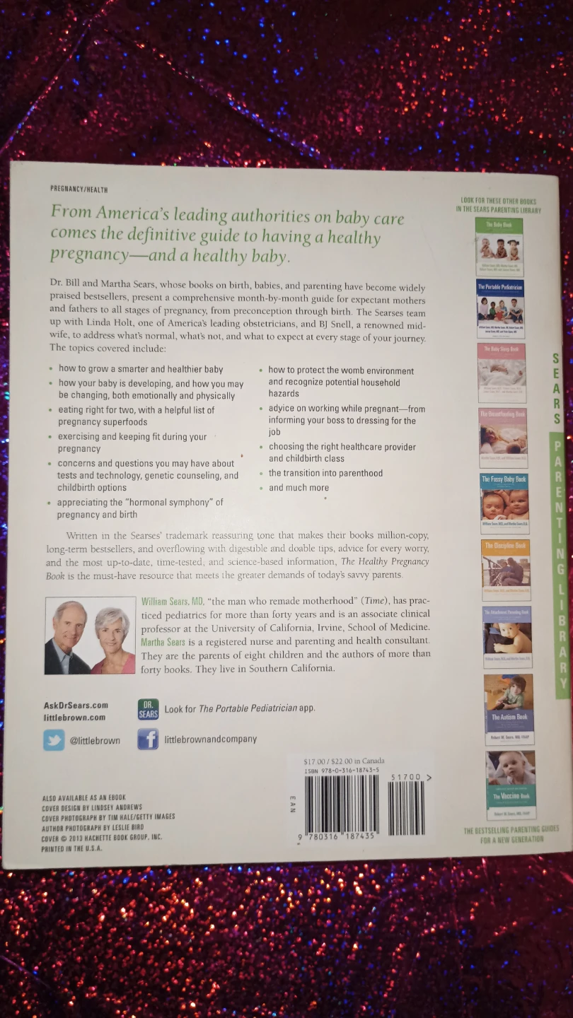 The Healthy Pregnancy Book by William Sears, MD - photo 2
