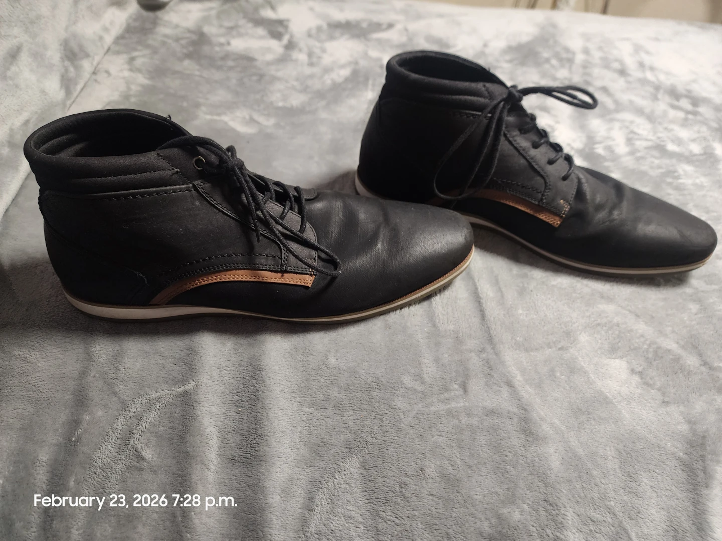 ALDO Black Ankle Boots - Size 13