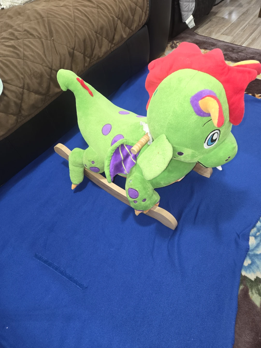 Stuffed Dinosaur Rocker - photo 4