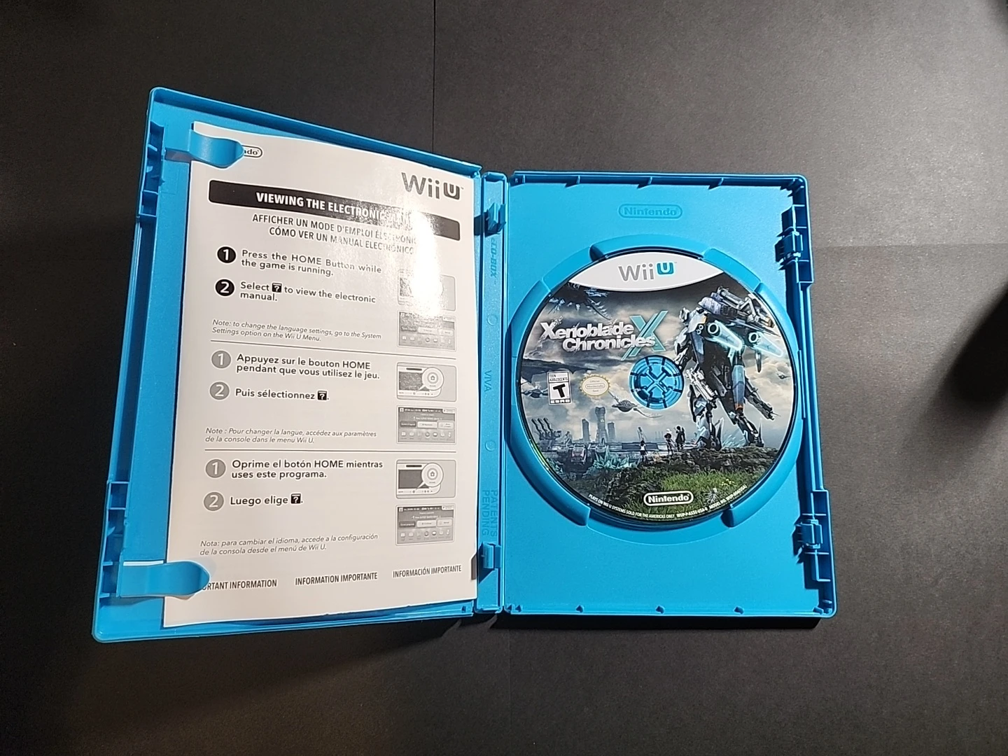 Wii U Xenoblade Chronicles X Game Disc - photo 3