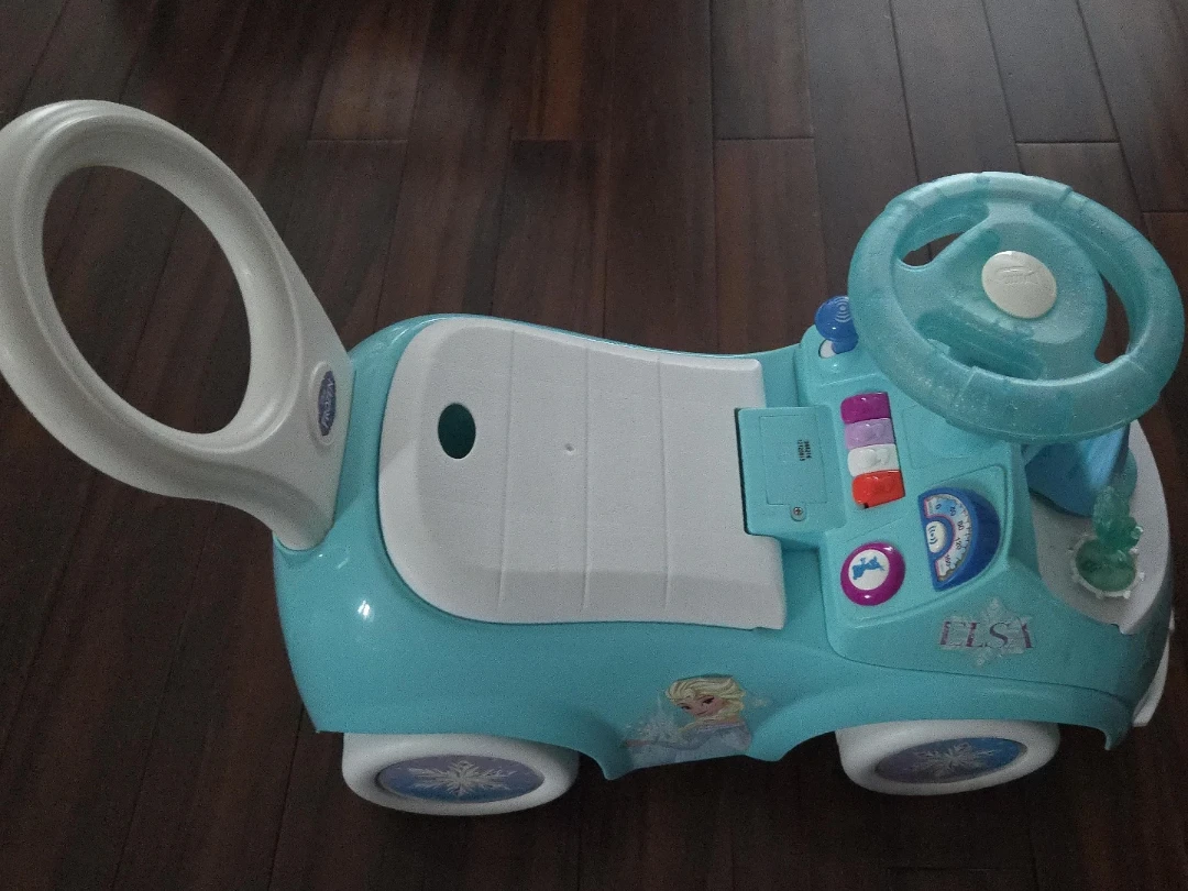 Disney Frozen Elsa Ride-On Push Car with Music