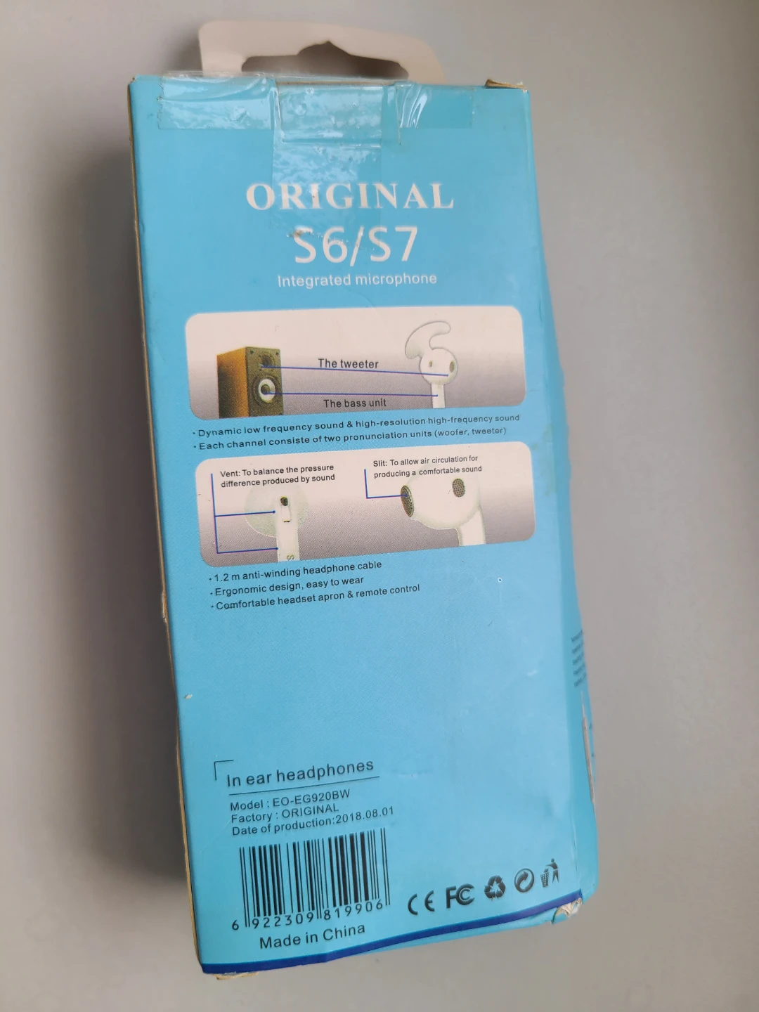Original S6/S7 Earphones with Integrated Microphone - photo 2