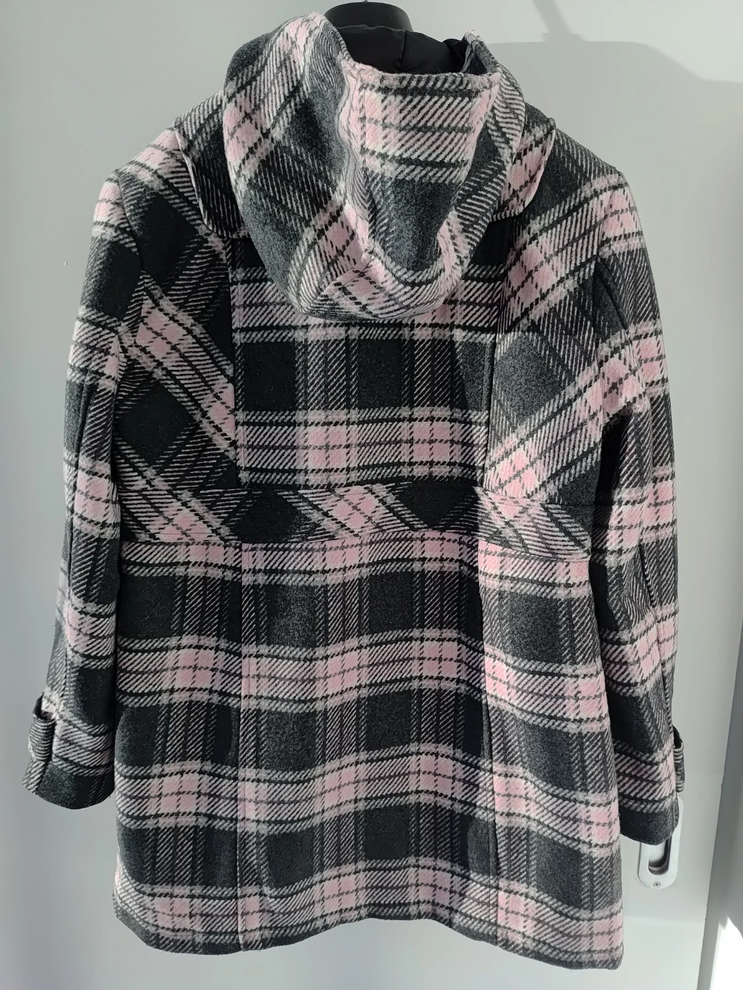 Women's Pink Hooded Coat (S) - photo 2