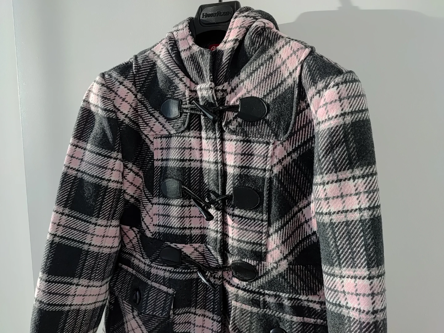 Women's Pink Hooded Coat (S) - photo 4