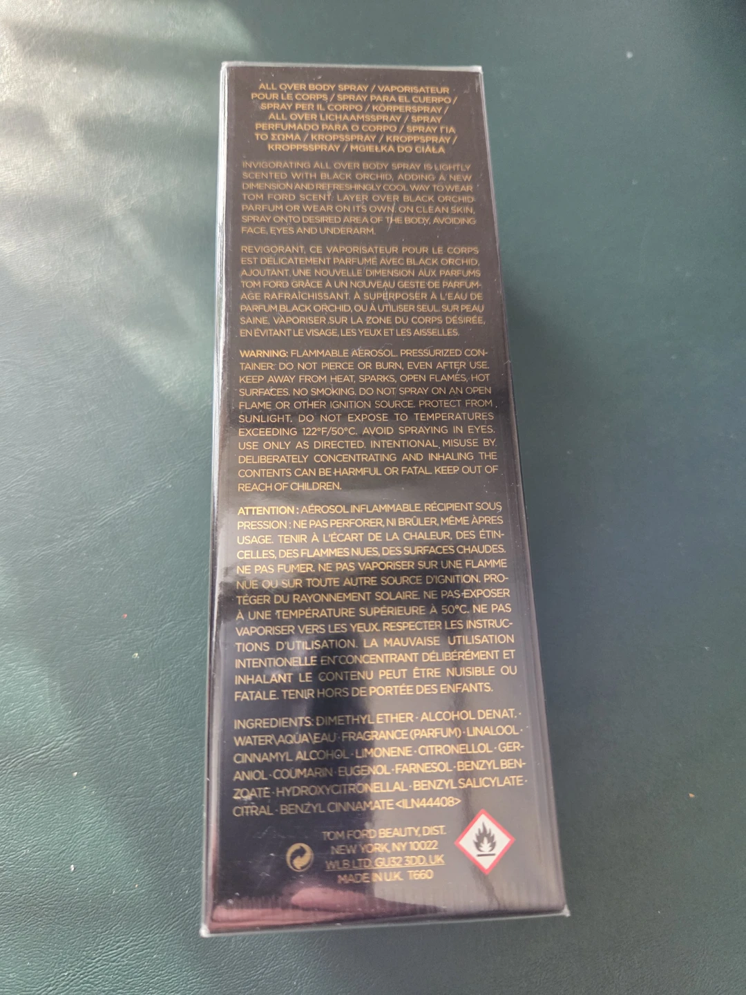 Tom Ford Black Orchid All Over Body Spray - 150 ml - photo 3