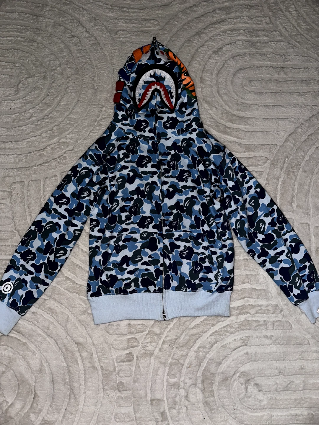 Blue Bape Hoodie