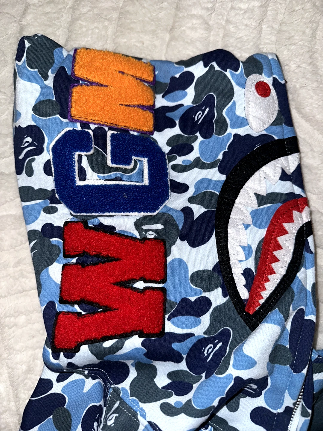 Blue Bape Hoodie - photo 3