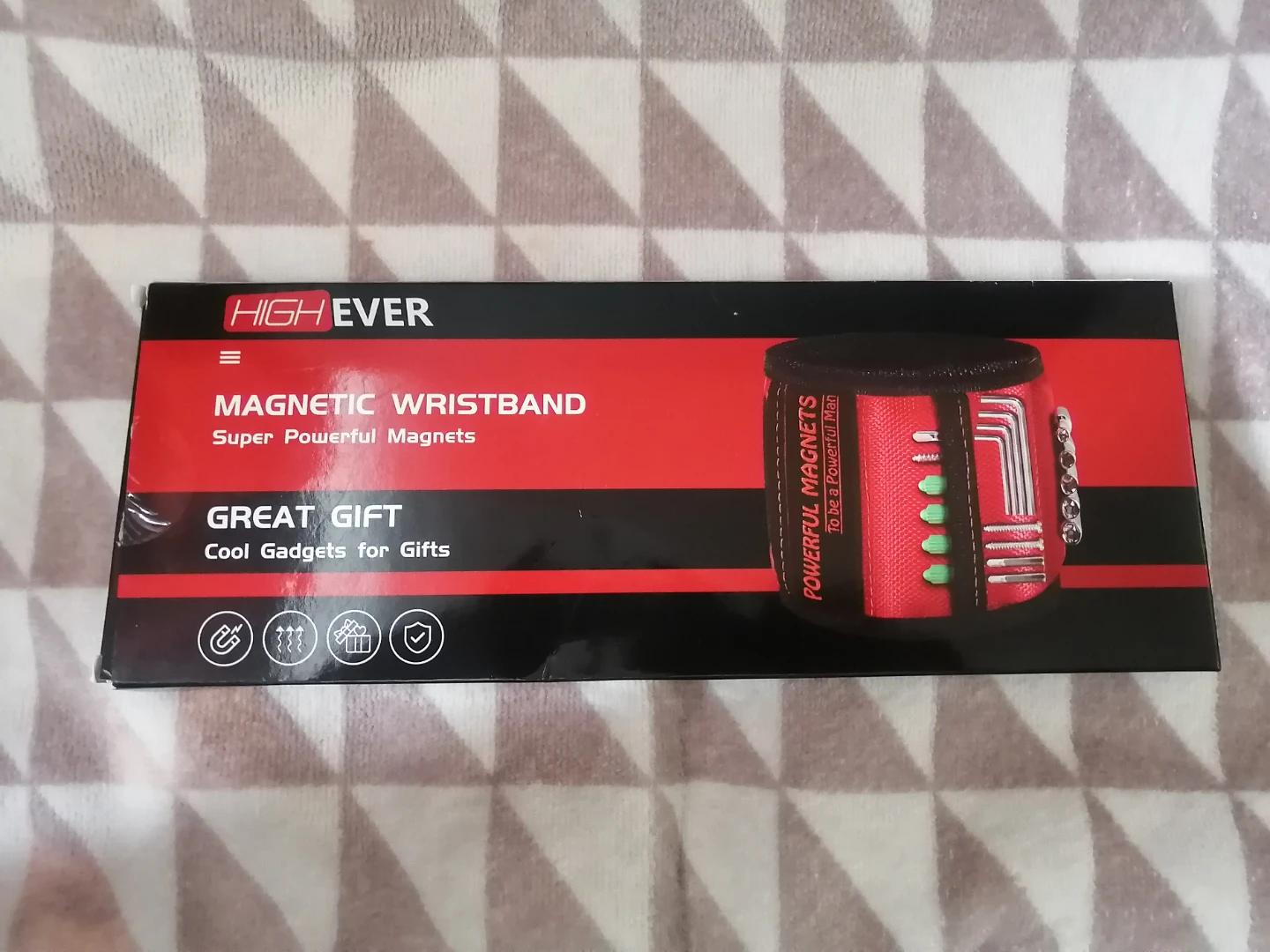 MagnoGrip Magnetic Wristband Red - photo 2