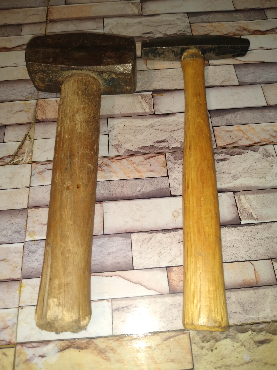 Two vintage hammers