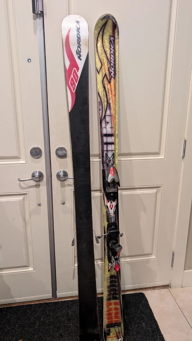 Nordica Skis with Bindings