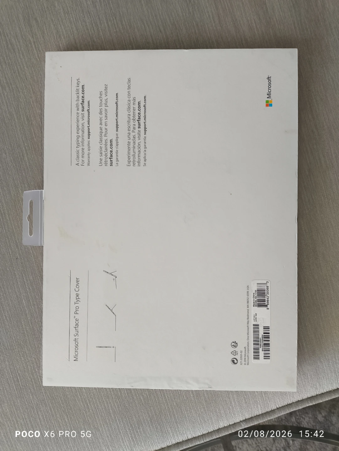 Microsoft Surface Pro Type Cover - Blue - photo 3