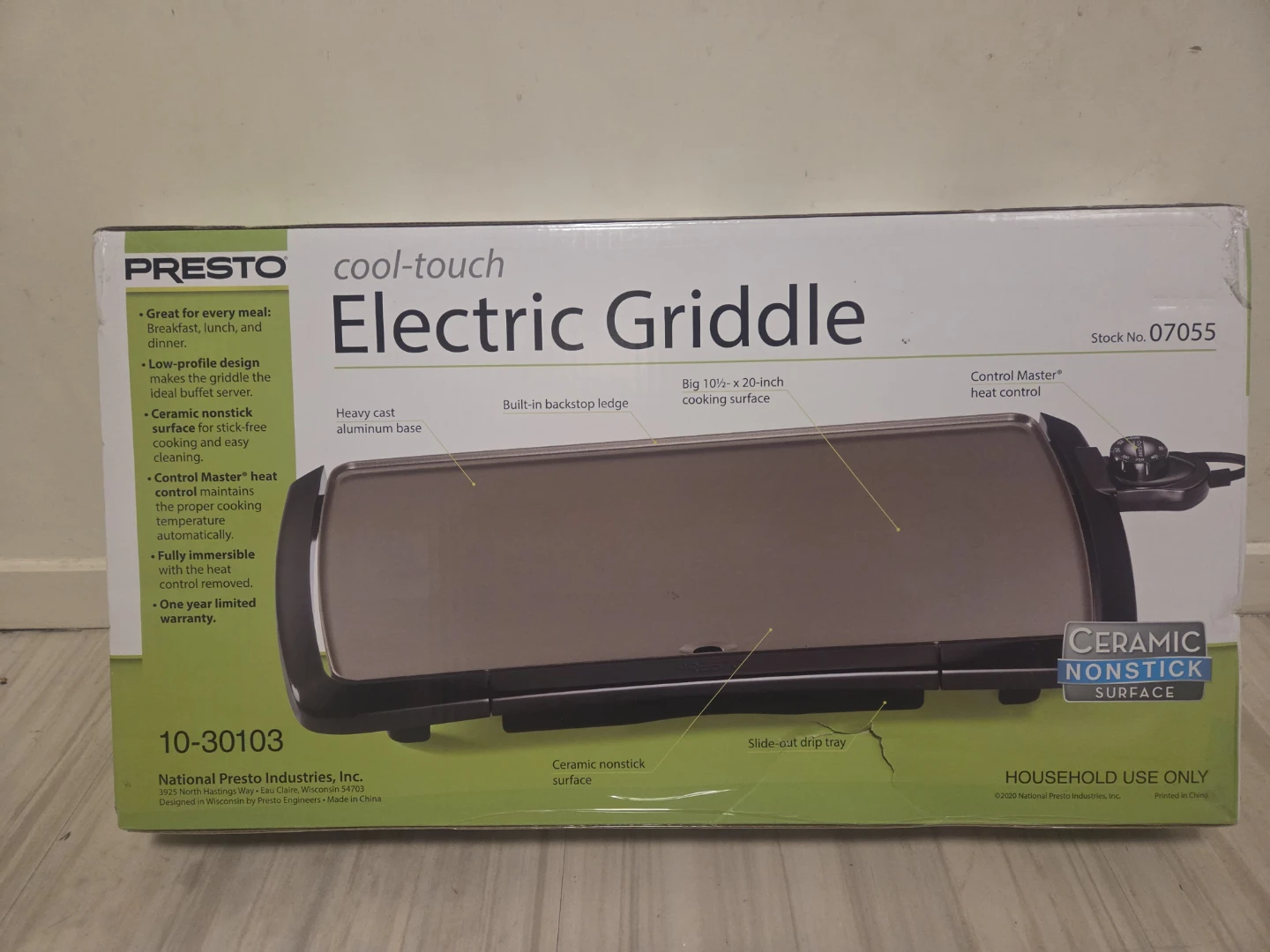 Presto Cool-Touch Electric Griddle - photo 2