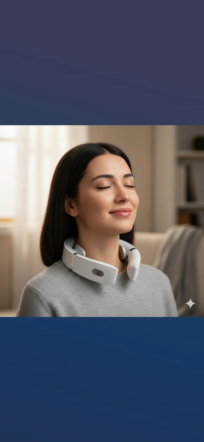 White Neck Massager - photo 5