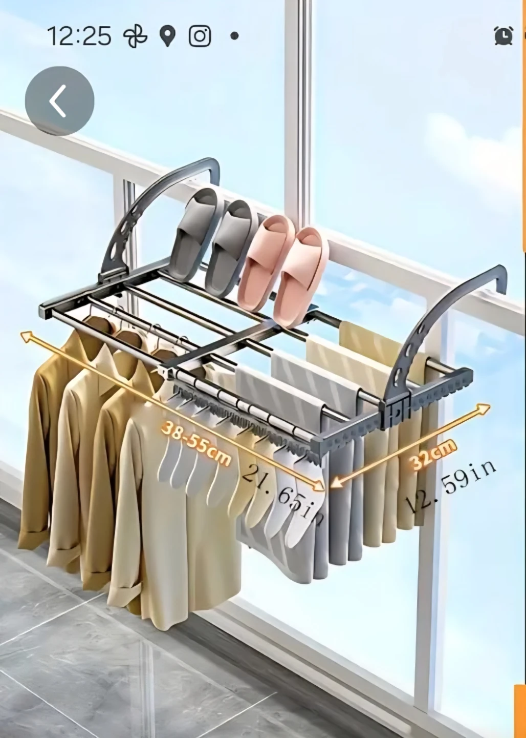 Brand New Retractable Drying Rack 🏆