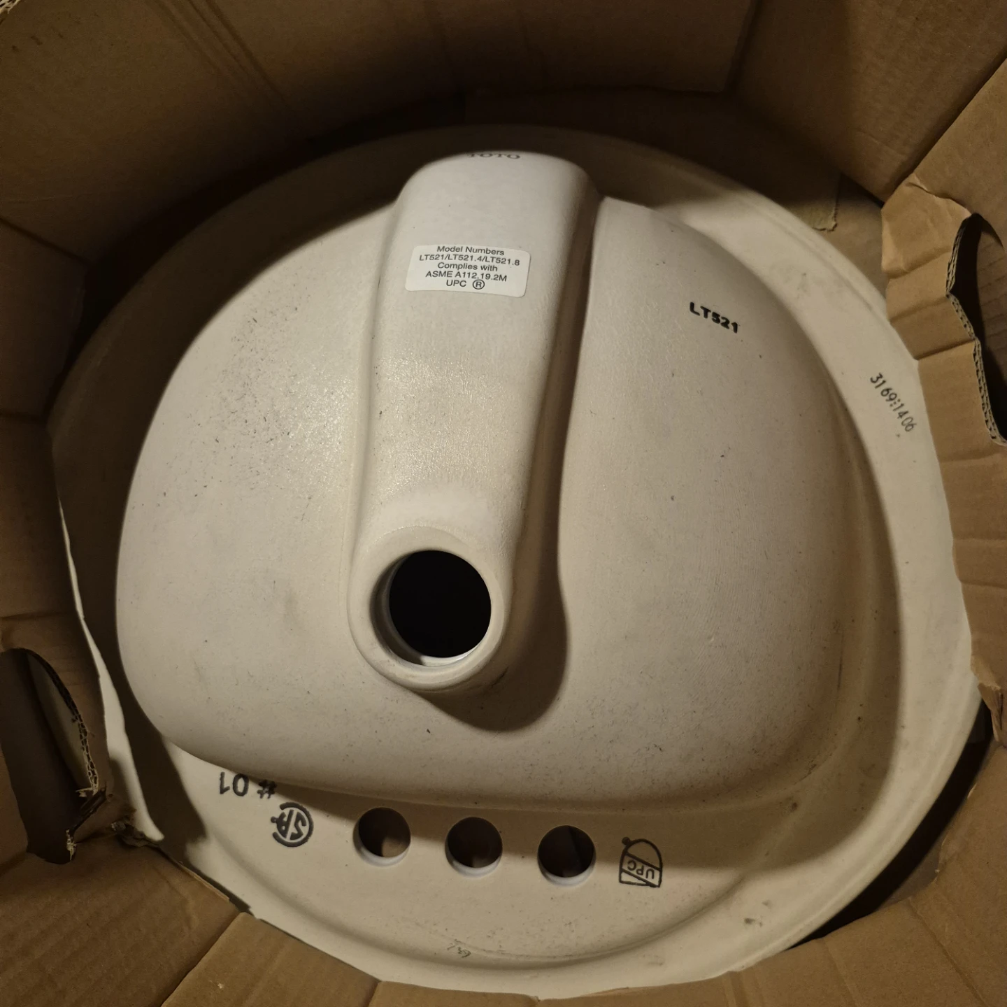 2 TOTO LT521.4#01 Prominence Self-Rimming Lavatory Sink - photo 4