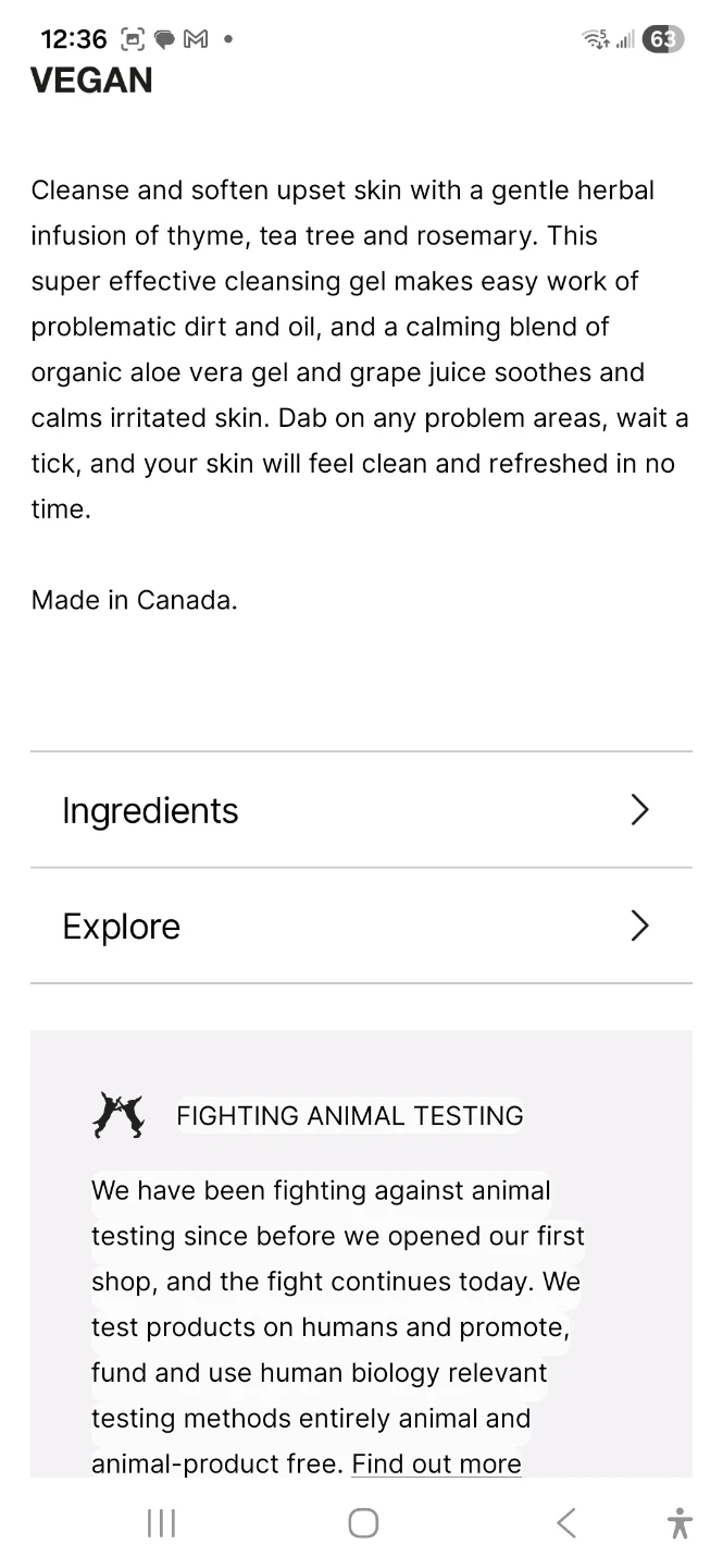 LUSH Grease Lightning Tea Tree and Aloe Gel 1.5oz - photo 4