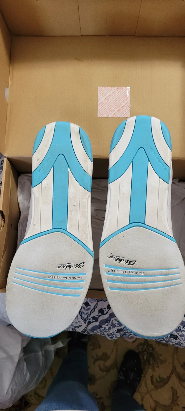 KR Strike Force Women's White/Aqua Satin Bowling Shoes - photo 2