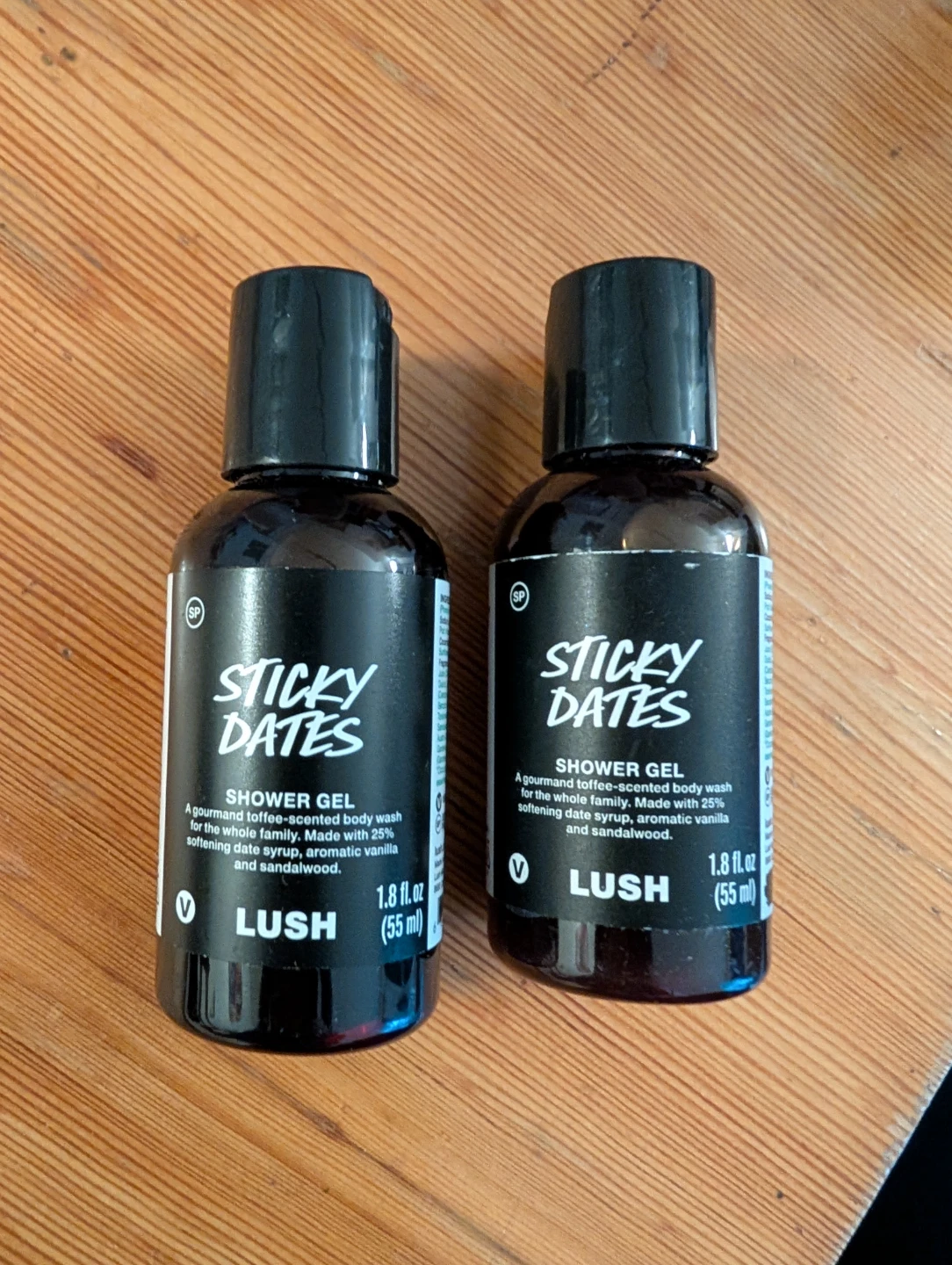 Lush Sticky Dates Shower Gel (2 x 55ml)