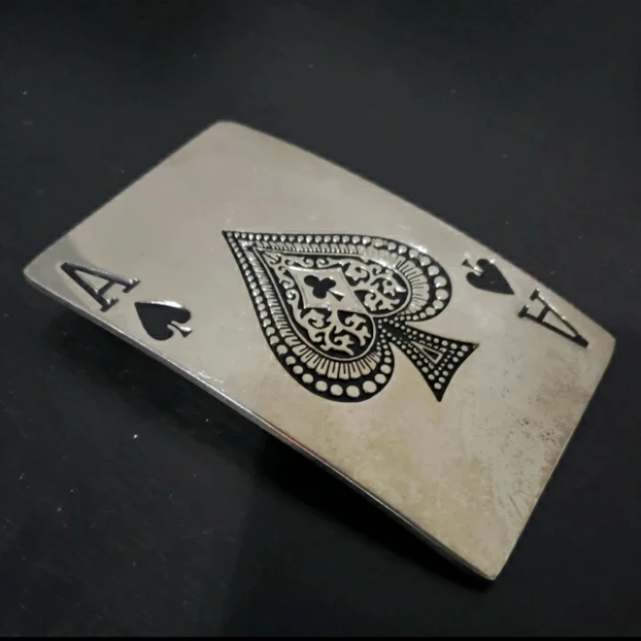 Ace of Spades Belt Buckle - photo 3