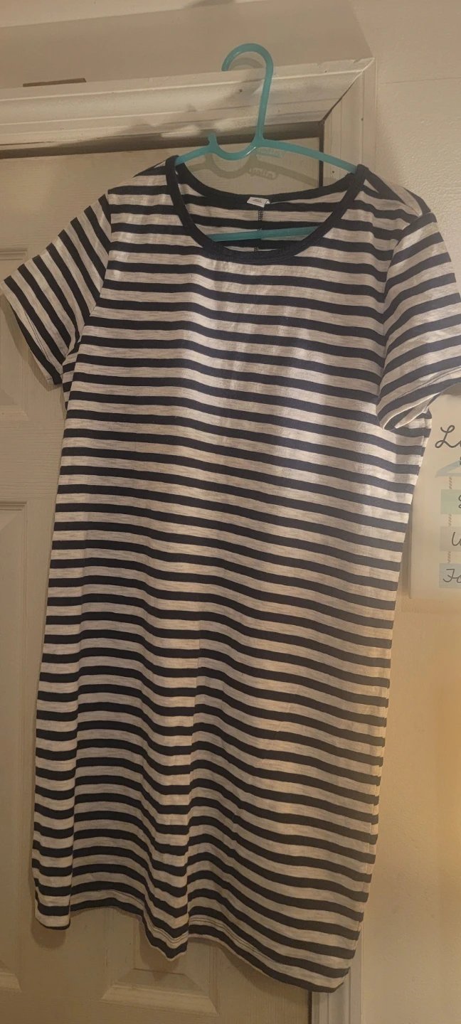 Striped T-Shirt Dress