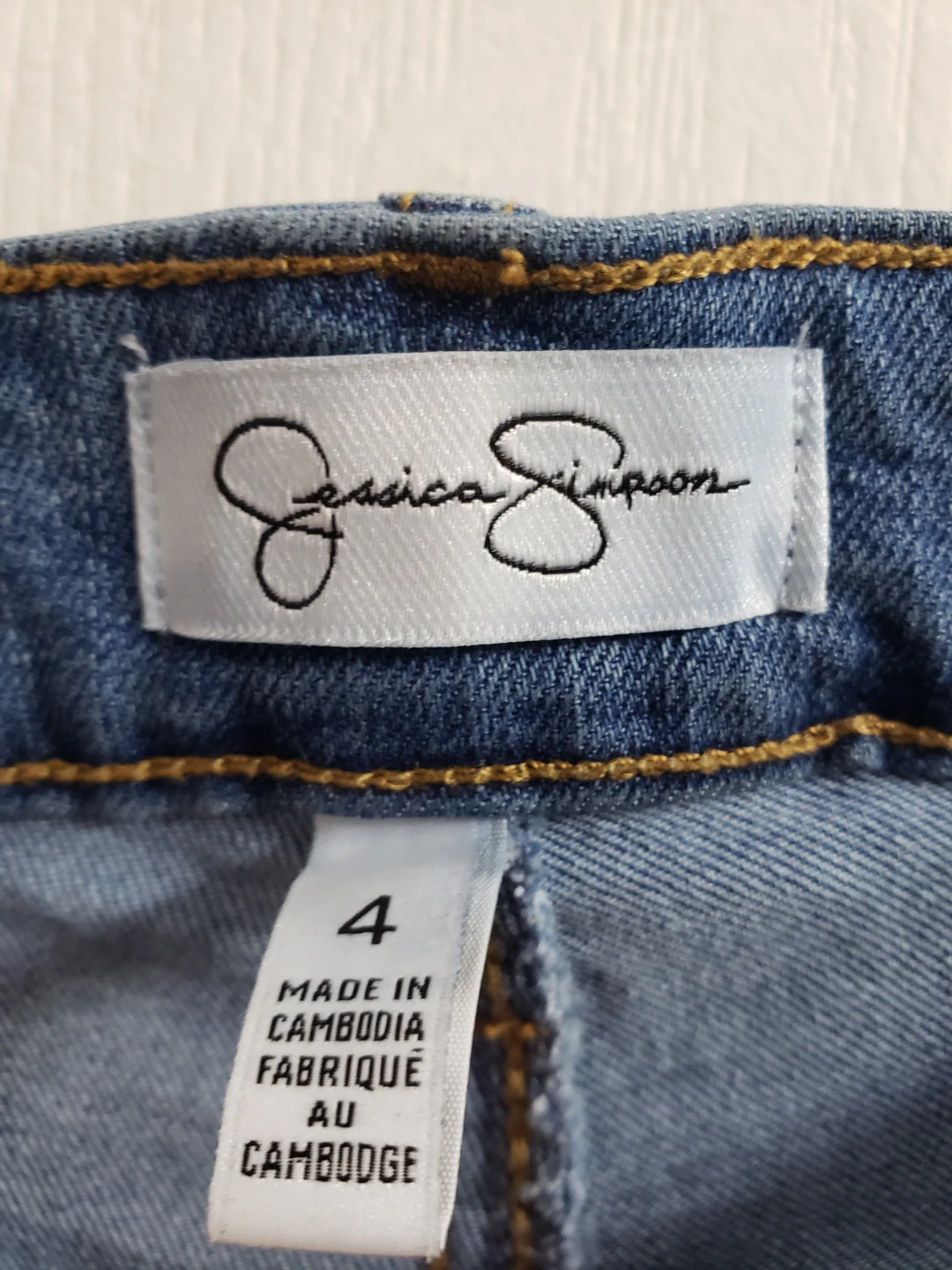 Jessica Simpson High-Rise Ankle Jeans Size 4 - photo 3