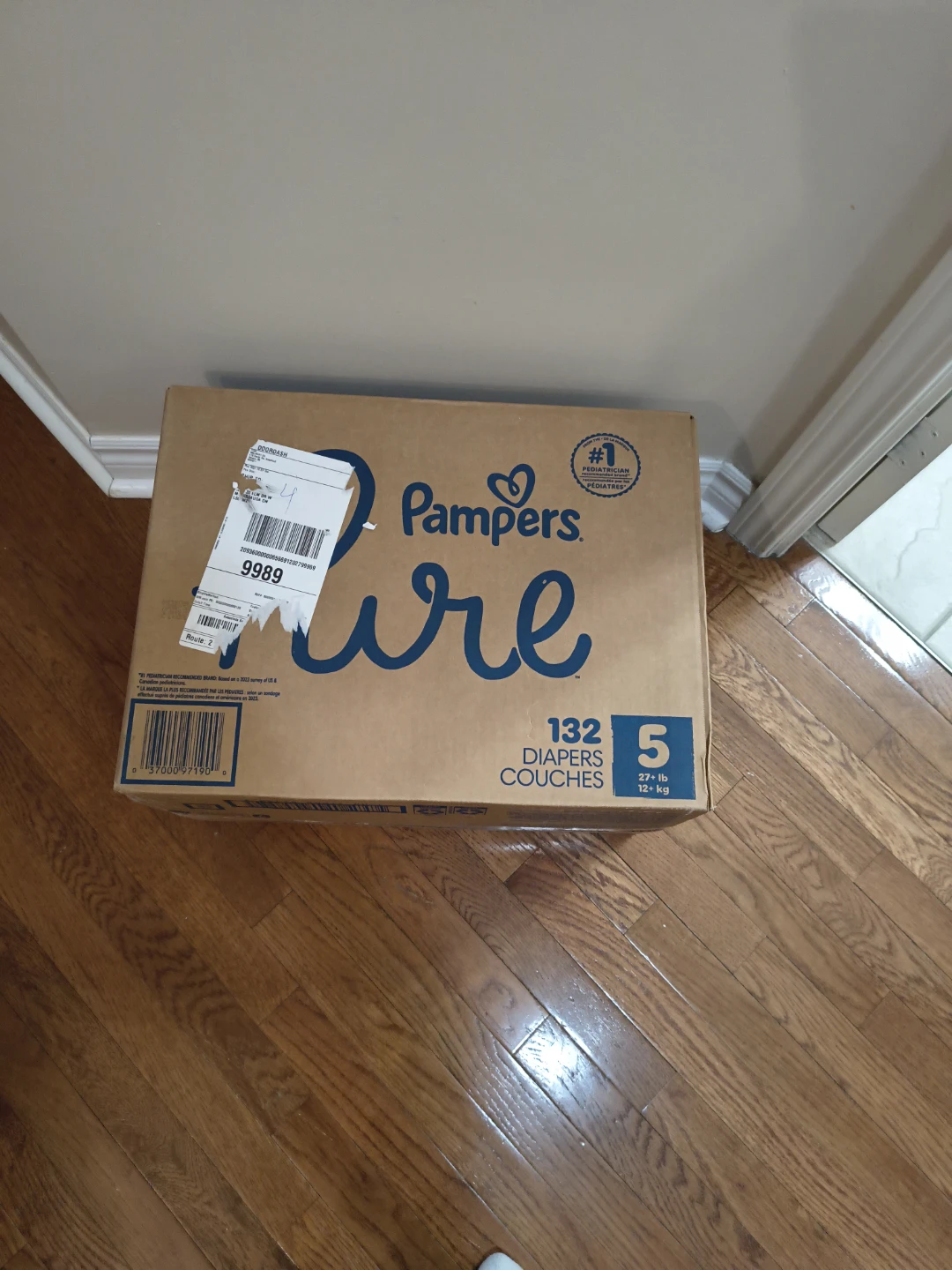 Pampers Pure Size 5 Diapers - 132 Count