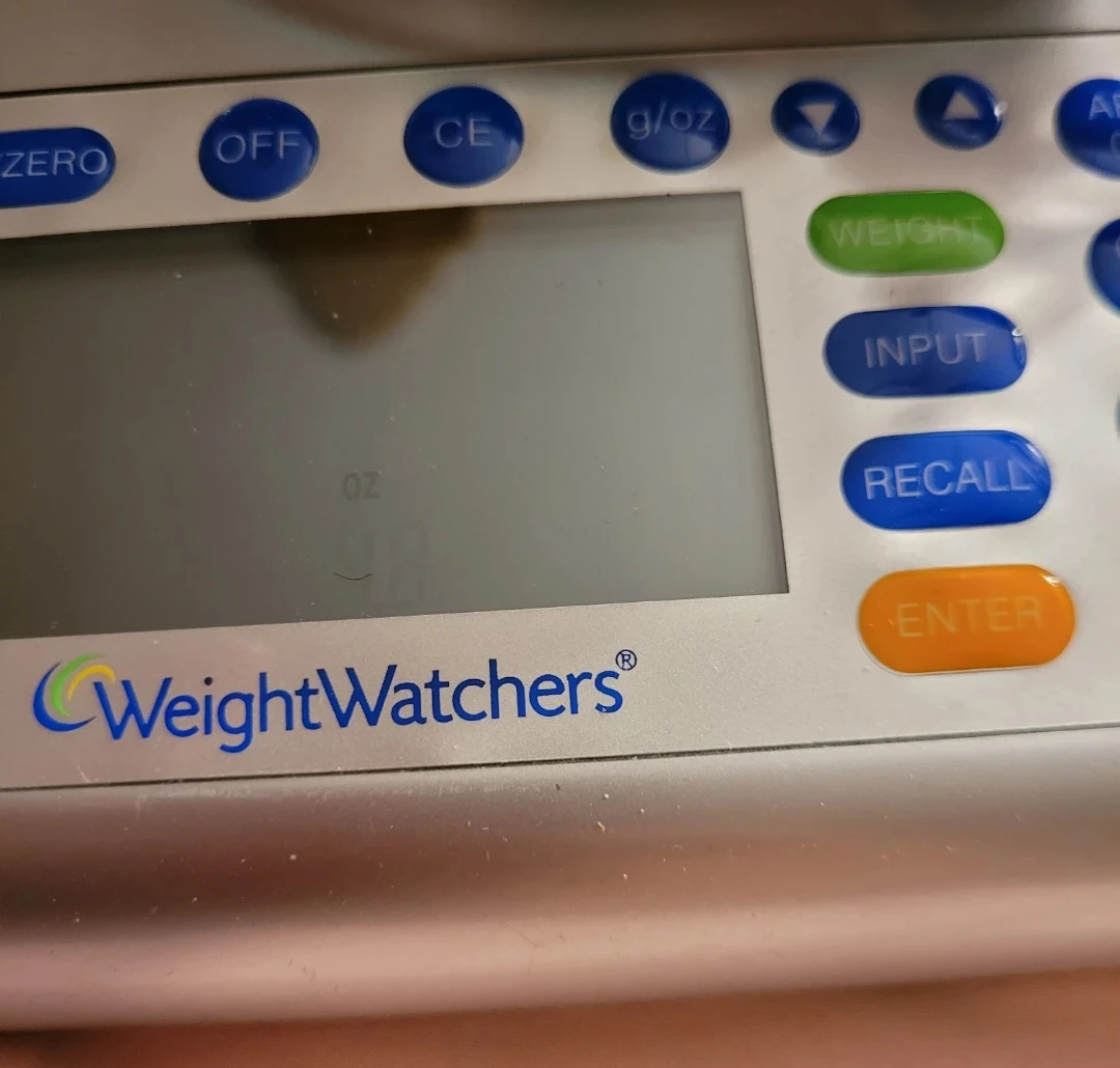 Weight Watchers Digital Kitchen Scale with Glass Plate - photo 3