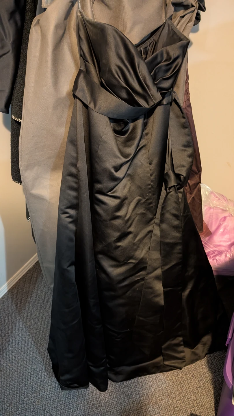 Black Strapless Evening Gown 18XL - photo 2