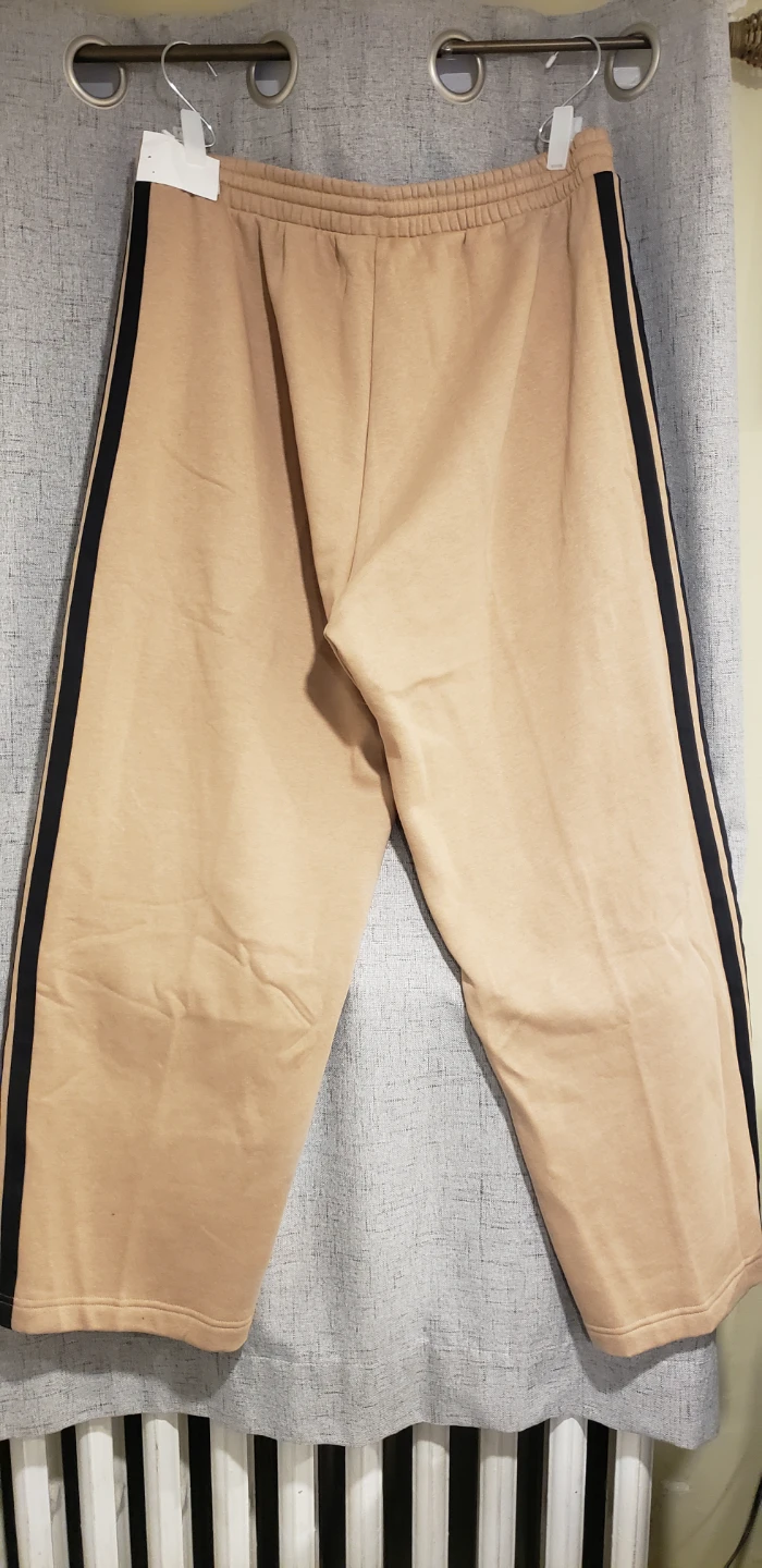 Adidas Sweatpants - Tan/Black Stripe - photo 2