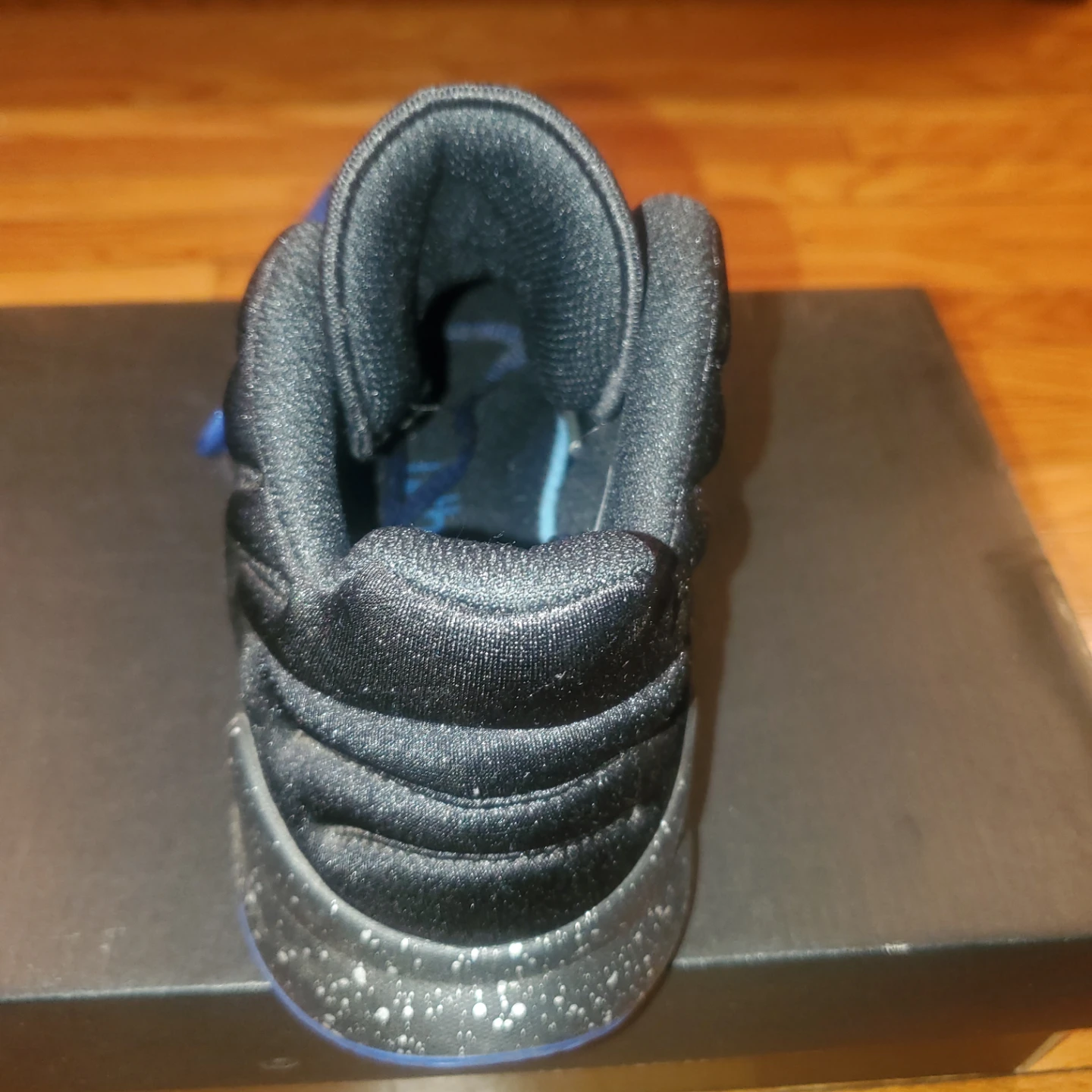 Adidas Kids Basketball Shoes Blue/Black Size 6 - photo 3