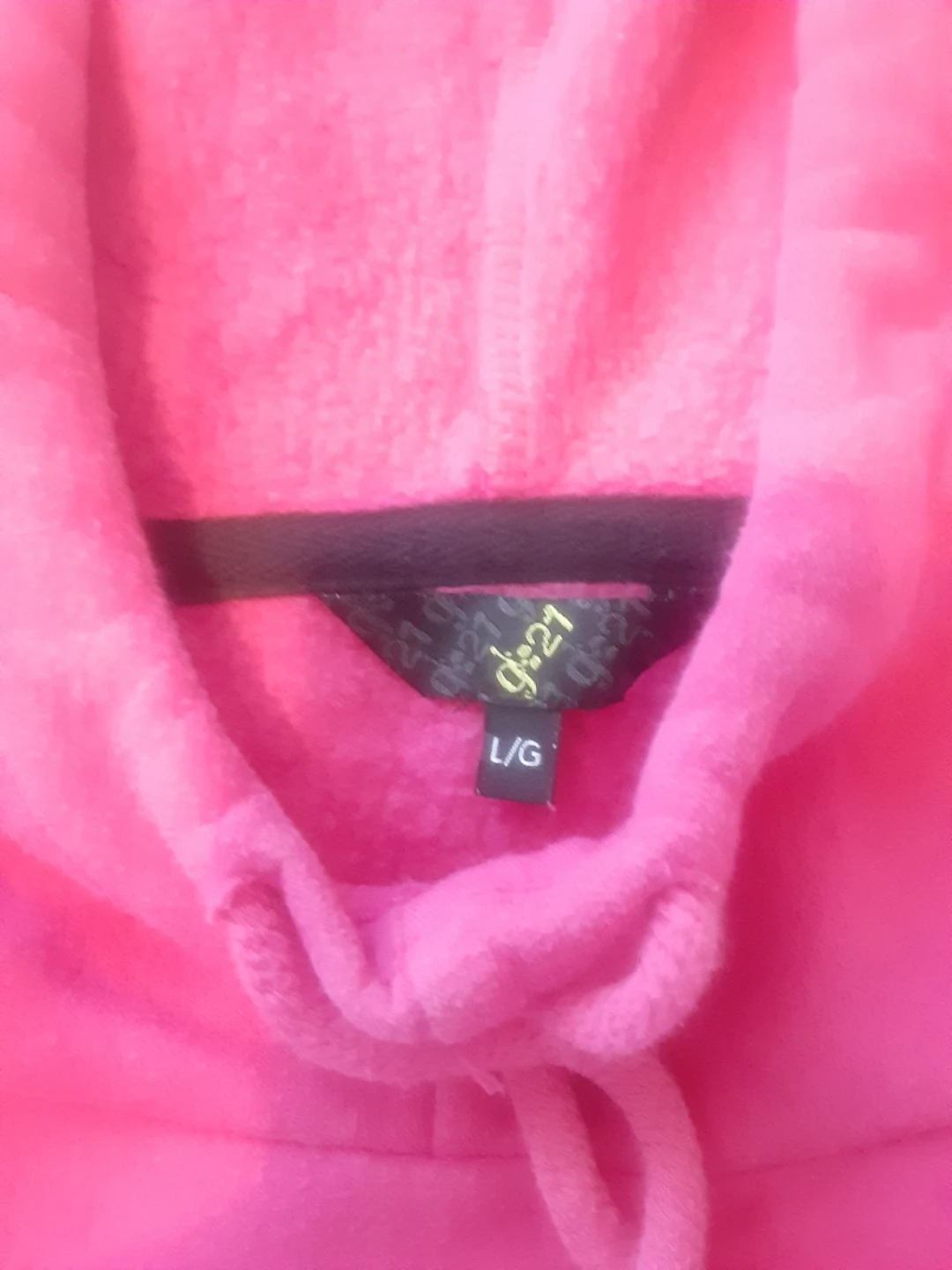 Forever 21 "Love LA" Pink Hoodie - Size L/G - photo 2