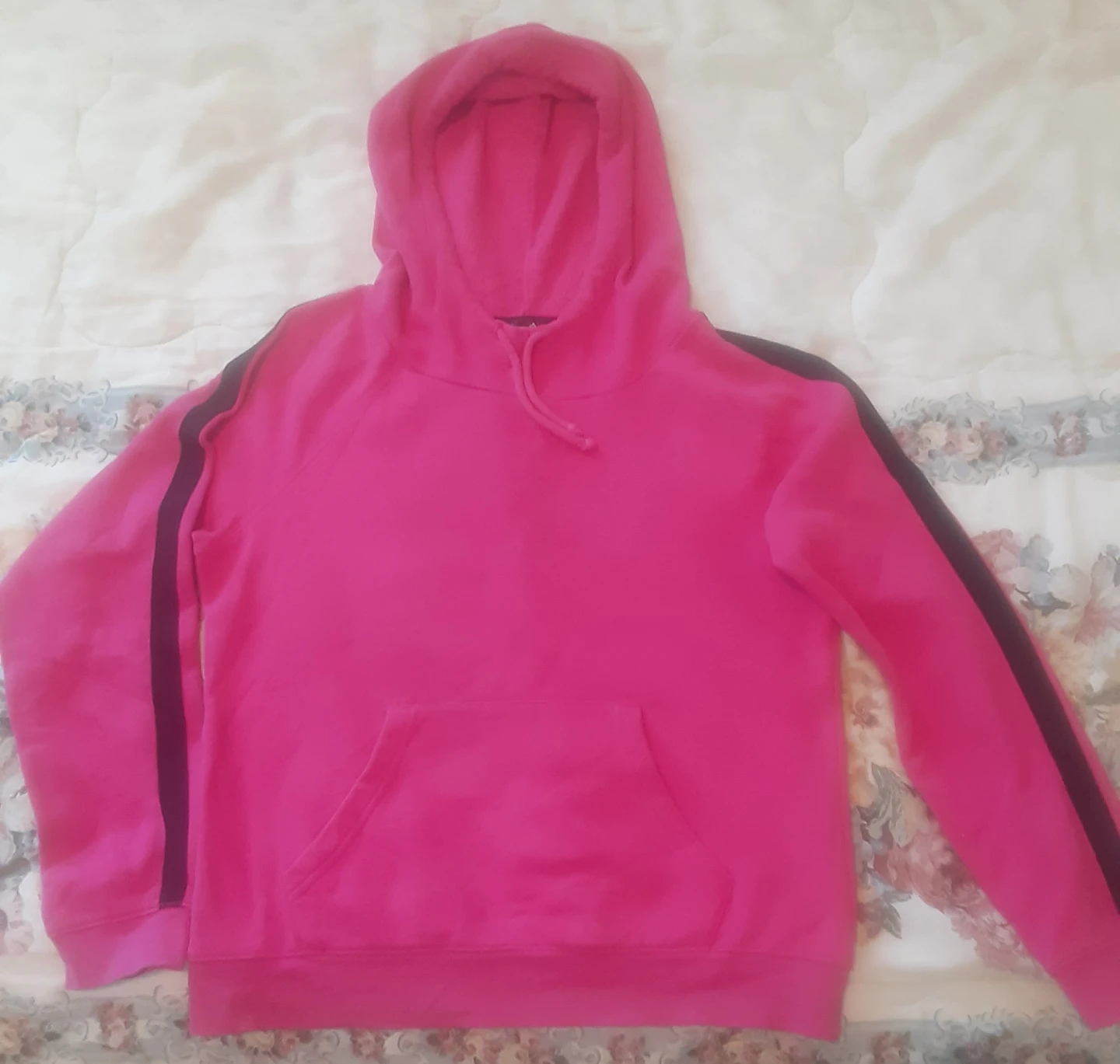 Forever 21 "Love LA" Pink Hoodie - Size L/G - photo 3