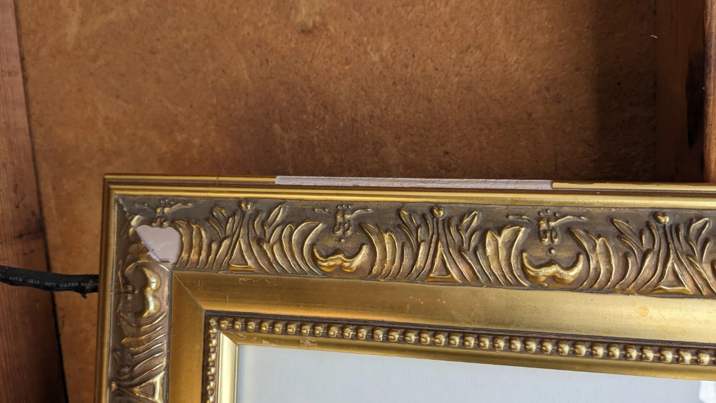 Free! Ornate Gold Picture Frame - photo 2
