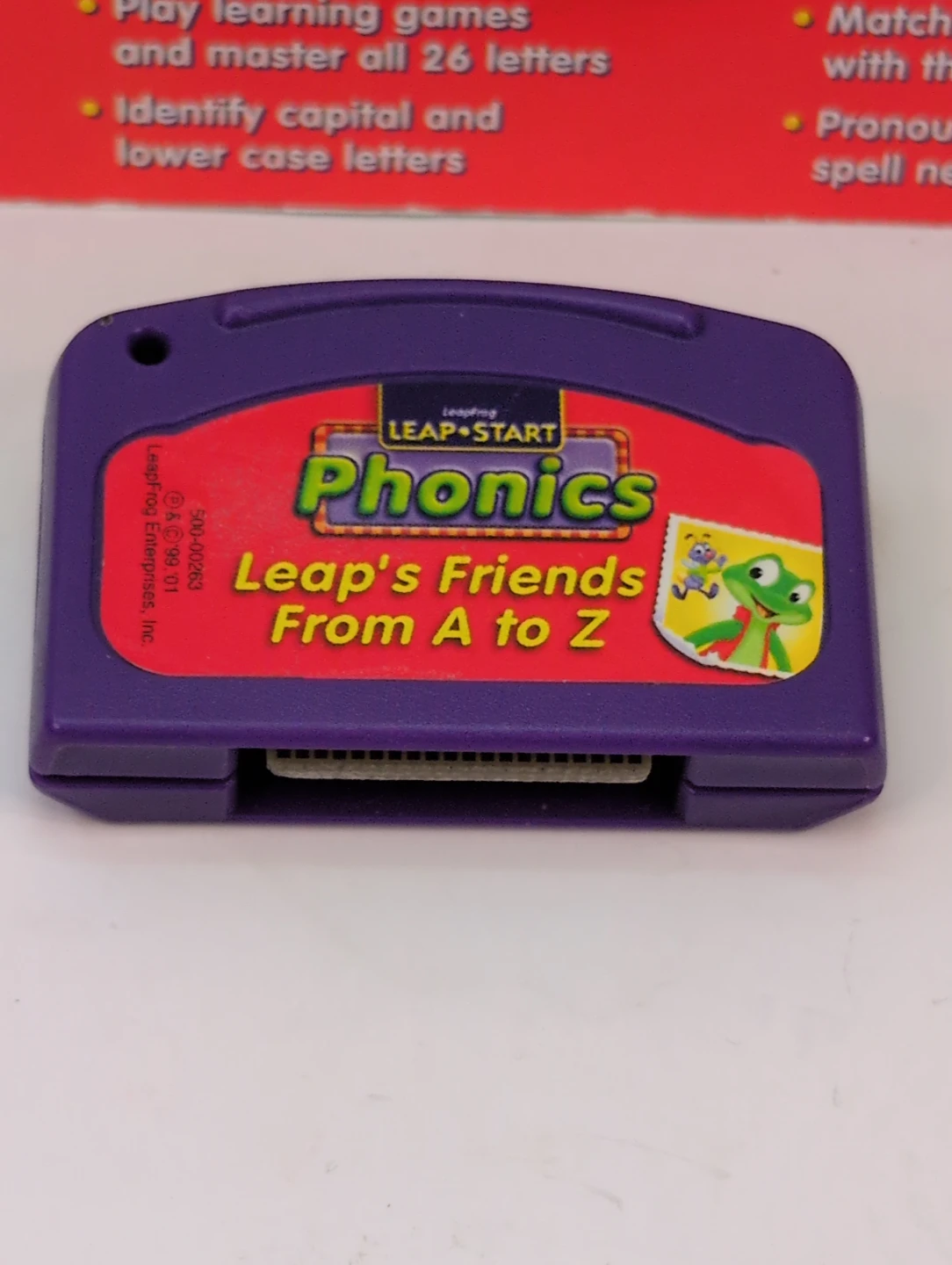 LeapFrog Phonics Lesson 1: Letter Sounds Book and Cartridge - photo 2