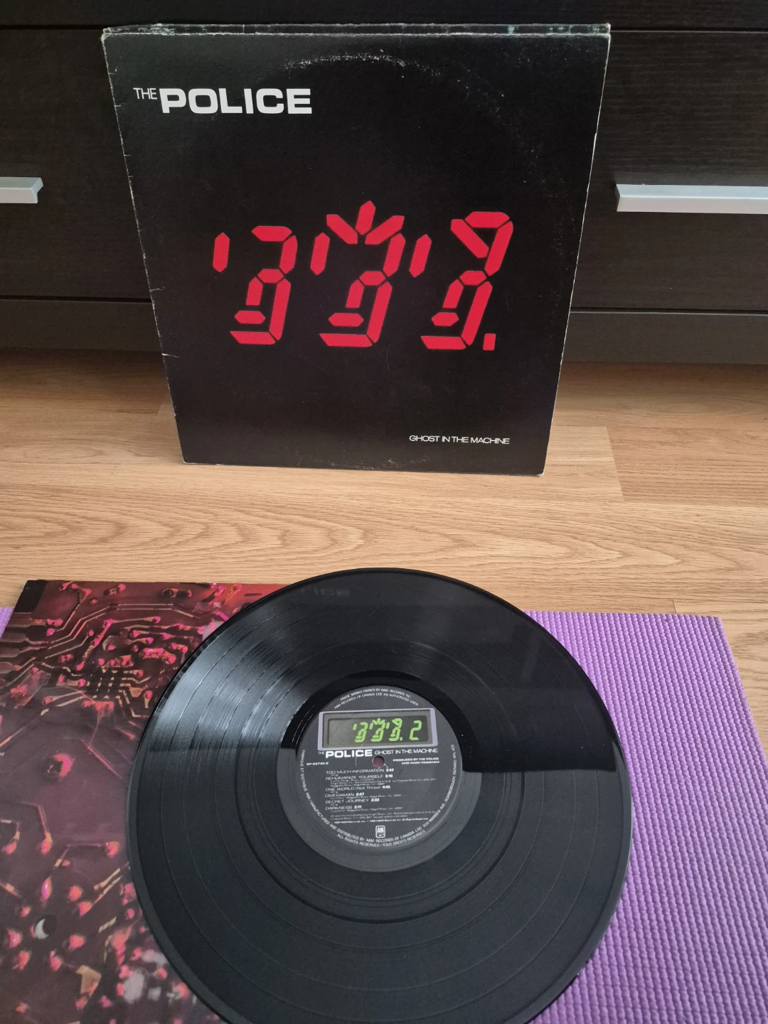 The Police Ghost in the Machine Vinyl Record🏆