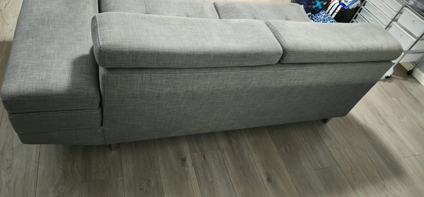 Grey Sectional Sofa - photo 2