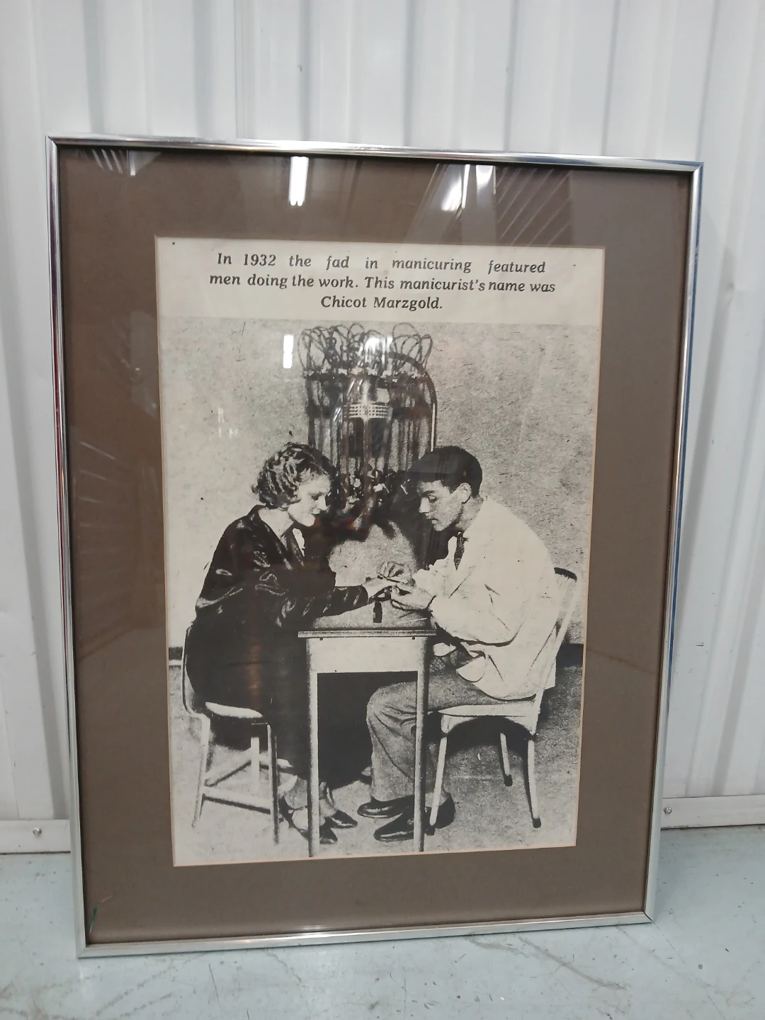 Manicured industry historic picture aluminum framed - photo 5