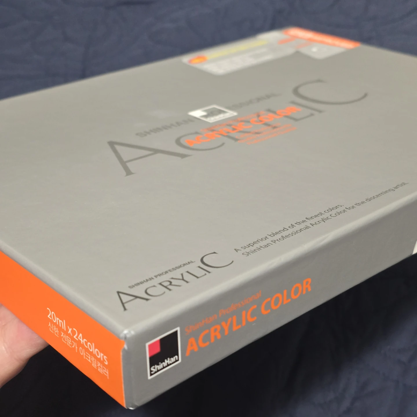 Acrylic Paint 24-Color Set + 3 Black (50ml) – Almost New - photo 5