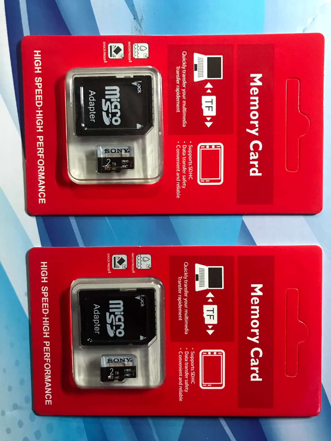Sony 2TB Micro SD Memory Card with Adapter