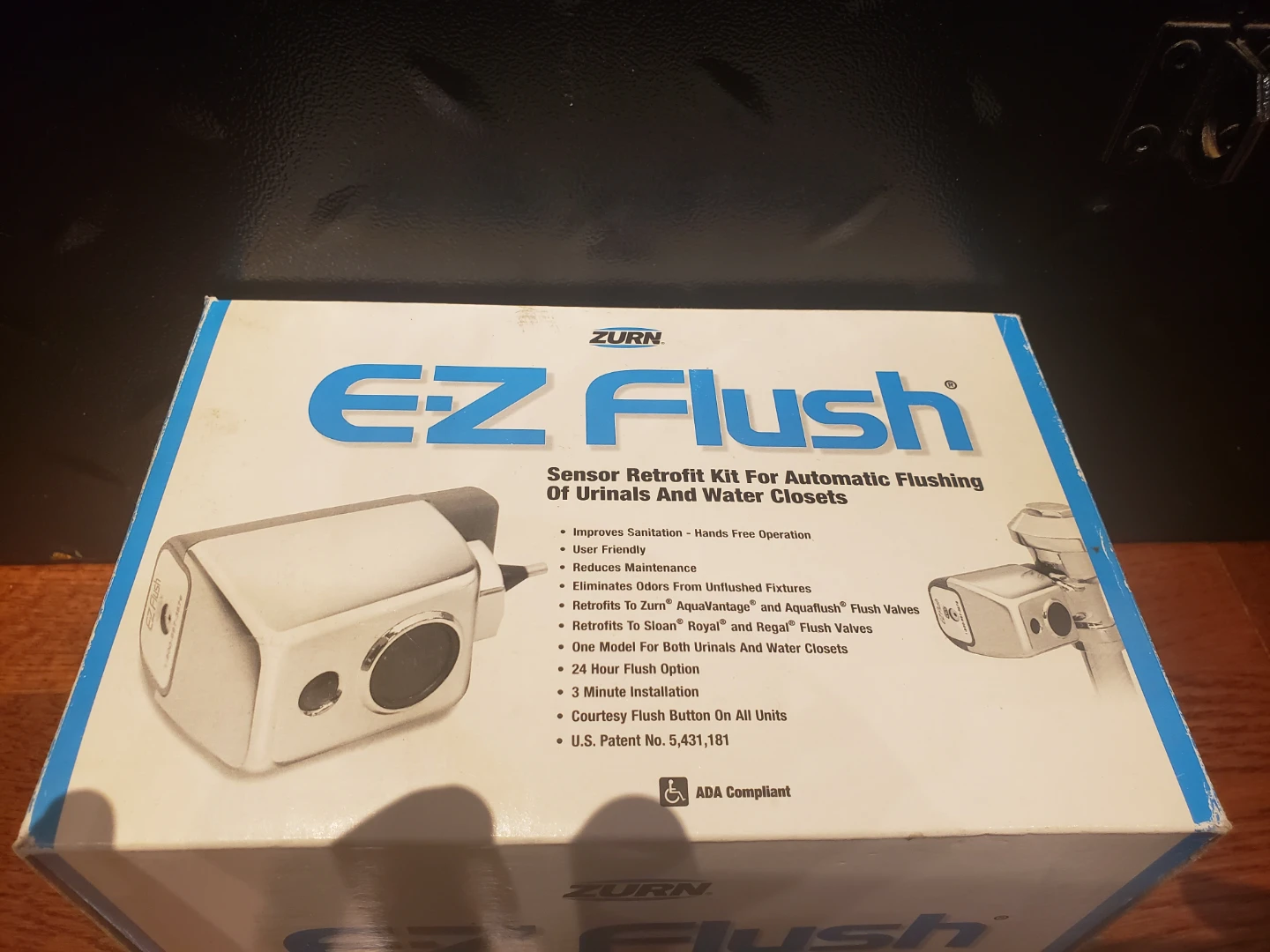 Zurn EZ Flush Sensor Retrofit Kit for Urinals and Water Closets - photo 2