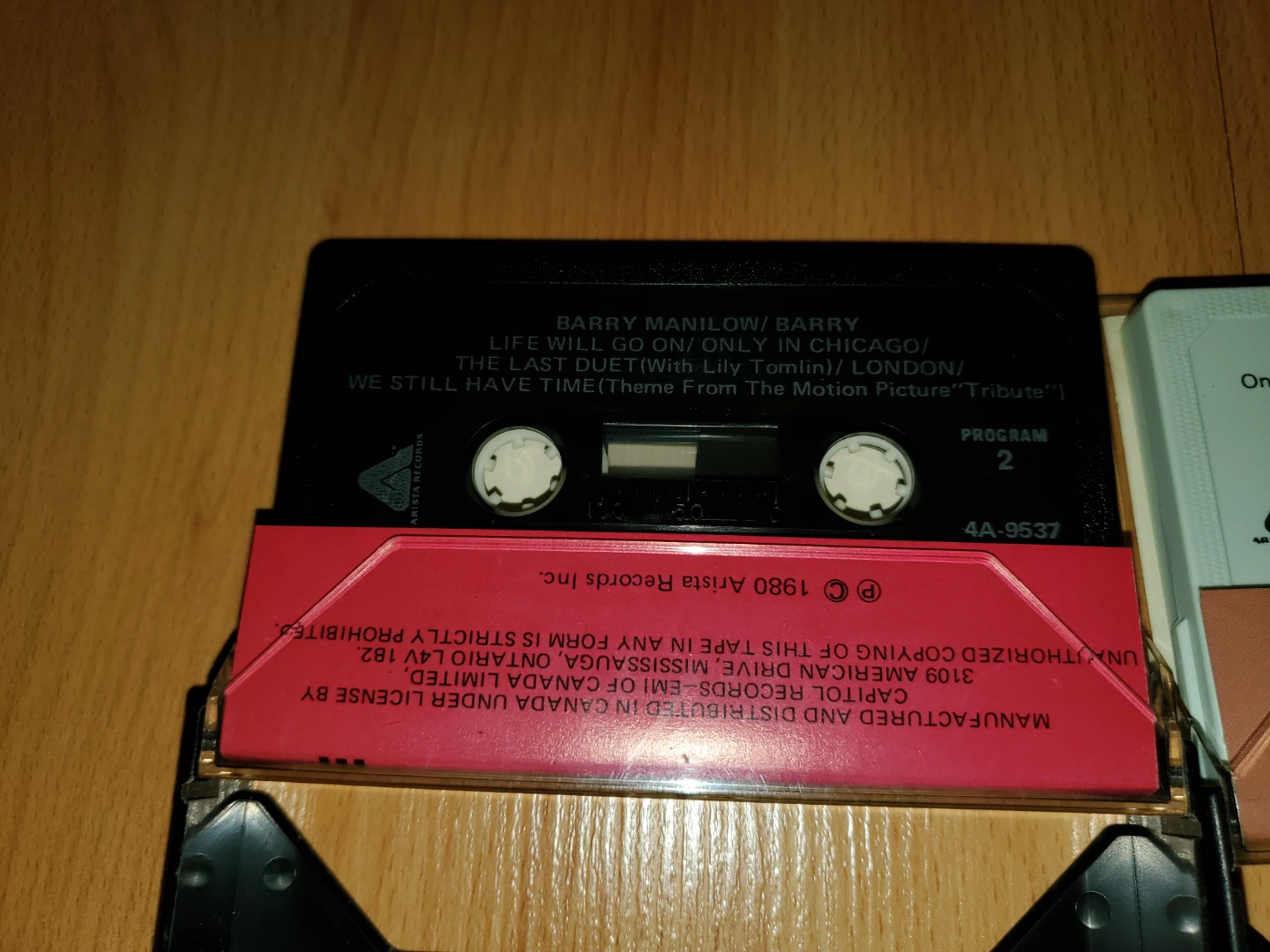 (Both for $10) 2 Barry Manilow Audio Cassettes - photo 3