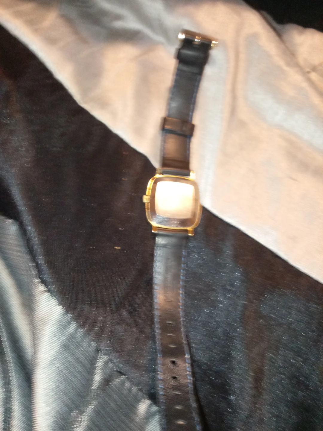 Vintage Gold Tone Dress Watch - photo 2