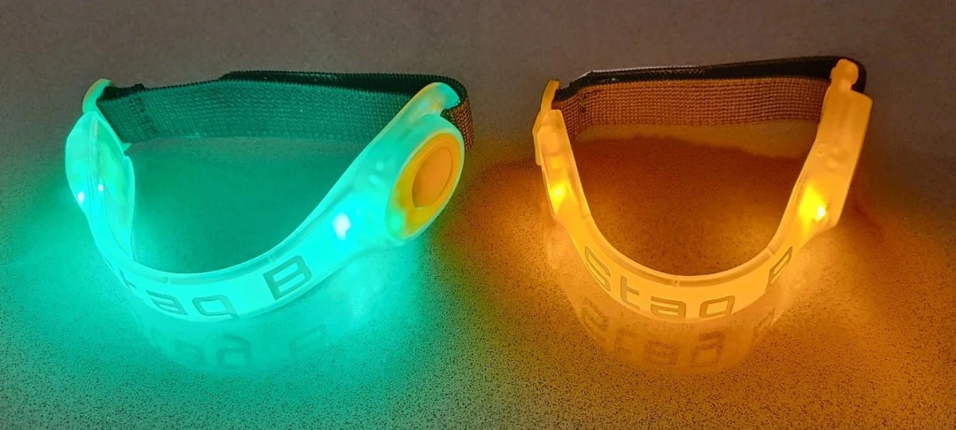 LED Armbands (Green & Yellow)