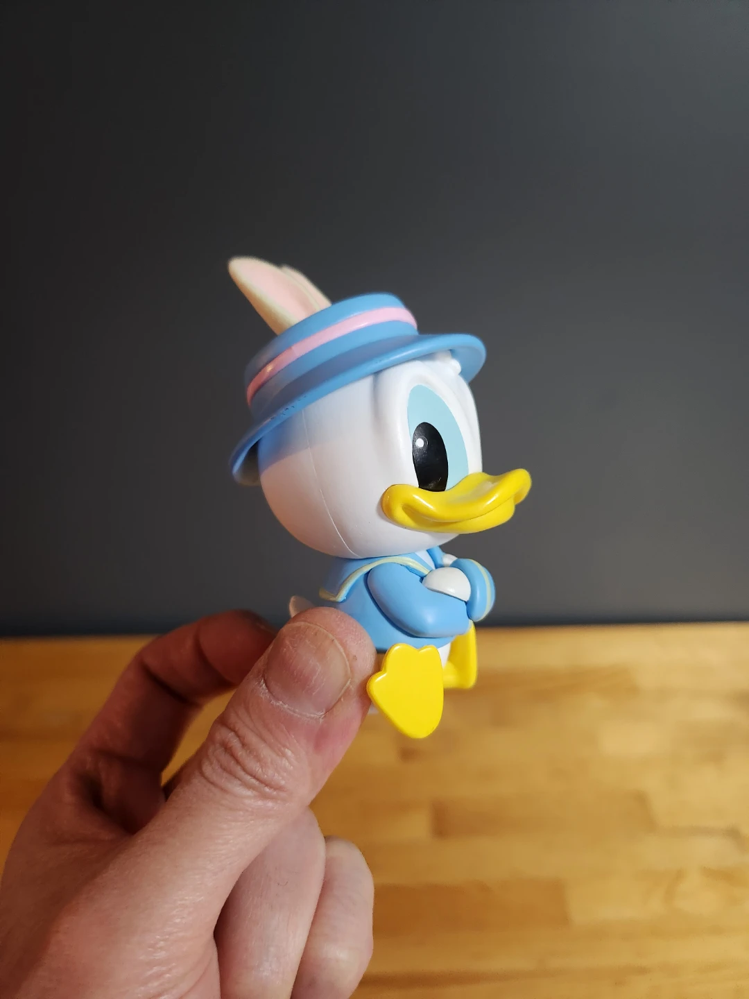 Disney Donald Duck Easter Bunny Figure - photo 4