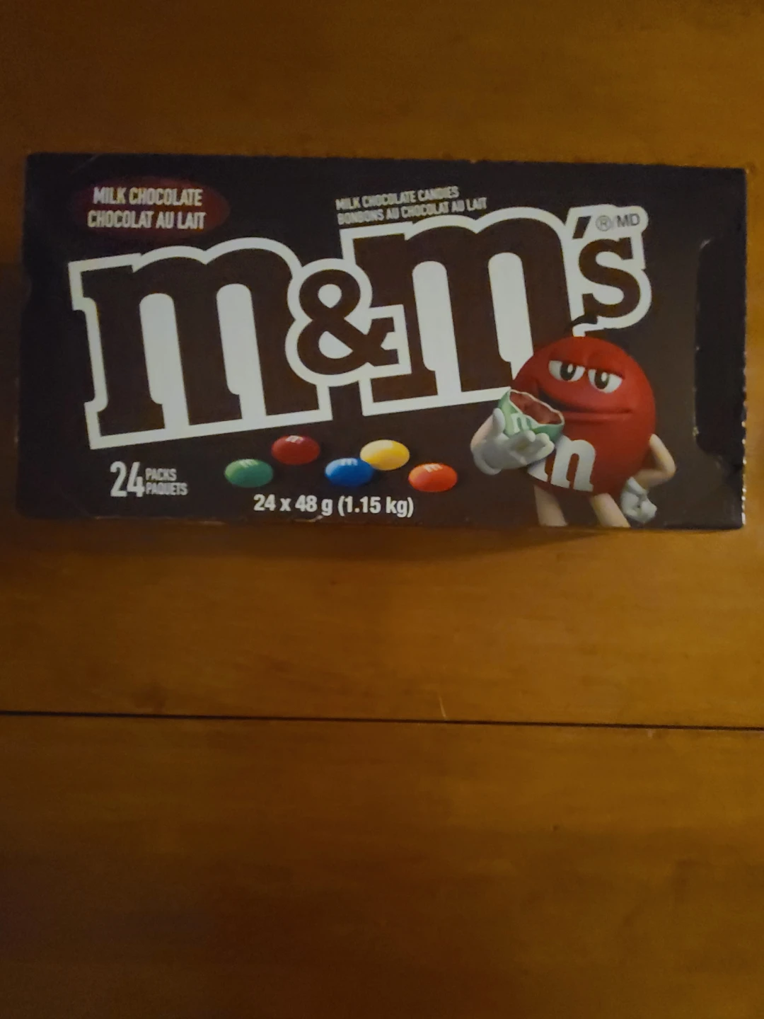 M&M's Milk Chocolate 24 Packs