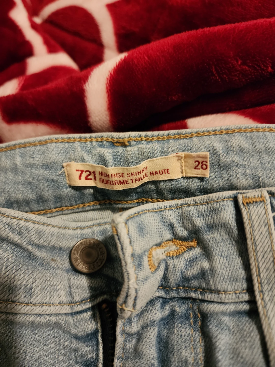 721 Levi Jeans Size 26 - photo 2