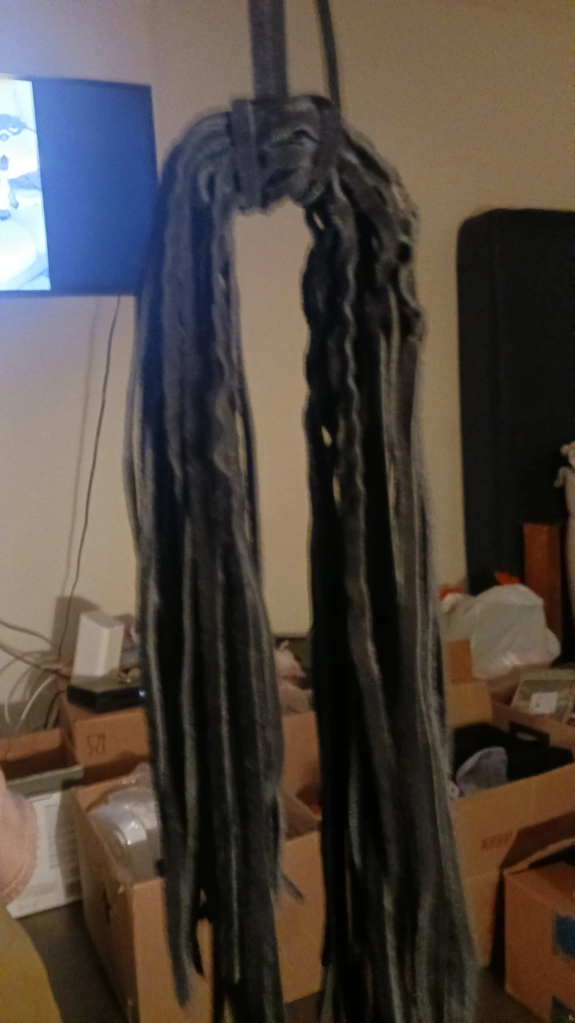 Leather strips
