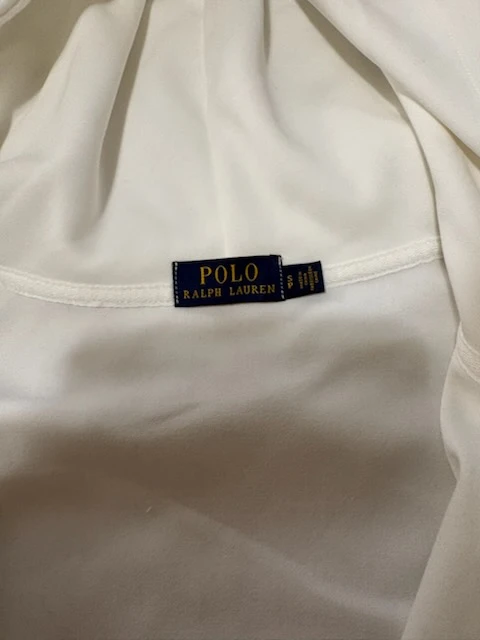 White Polo Ralph Lauren Zip-Up Hoodie - photo 3