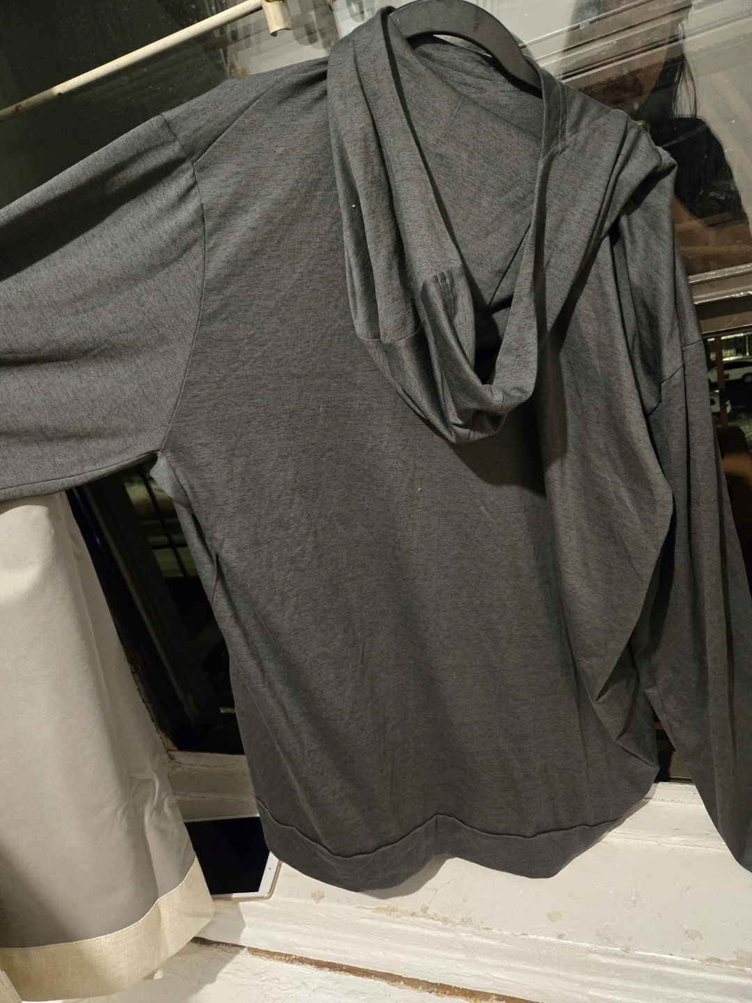 Nike Men's Dark Grey Athethic Sports Shirt w hoodie 🏆 - photo 3